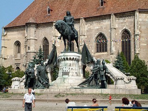 A kolozsvári Mátyás szobor